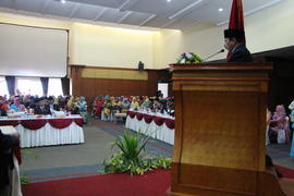 Foto 34. Pelantikan Anggota DPRD Kota Bukittinggi Periode Tahun 2014 s/d 2019
