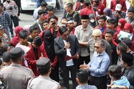 Kegiatan Demo Penolakan Kenaiakan BBM tanggal 8 September 2022