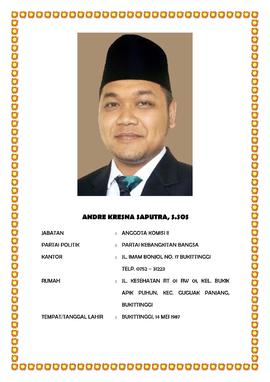 ANDRE KRESNA SAPUTRA, S. Sos