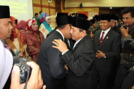 Foto 66. Pelantikan Anggota DPRD Kota Bukittinggi Periode Tahun 2014 s/d 2019