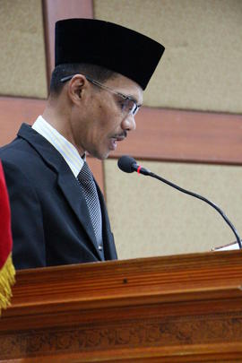 Foto 29. Pelantikan Anggota DPRD Kota Bukittinggi Periode Tahun 2014 s/d 2019