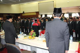 Foto 44. Pelantikan Anggota DPRD Kota Bukittinggi Periode Tahun 2014 s/d 2019