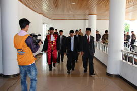Foto 9. Pelantikan Anggota DPRD Kota Bukittinggi Periode Tahun 2014 s/d 2019