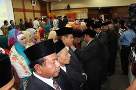 Foto 58. Pelantikan Anggota DPRD Kota Bukittinggi Periode Tahun 2014 s/d 2019