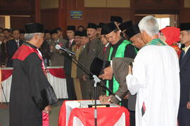 Foto 50. Pelantikan Anggota DPRD Kota Bukittinggi Periode Tahun 2014 s/d 2019