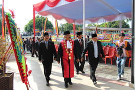 Foto 5. Pelantikan Anggota DPRD Kota Bukittinggi Periode Tahun 2014 s/d 2019